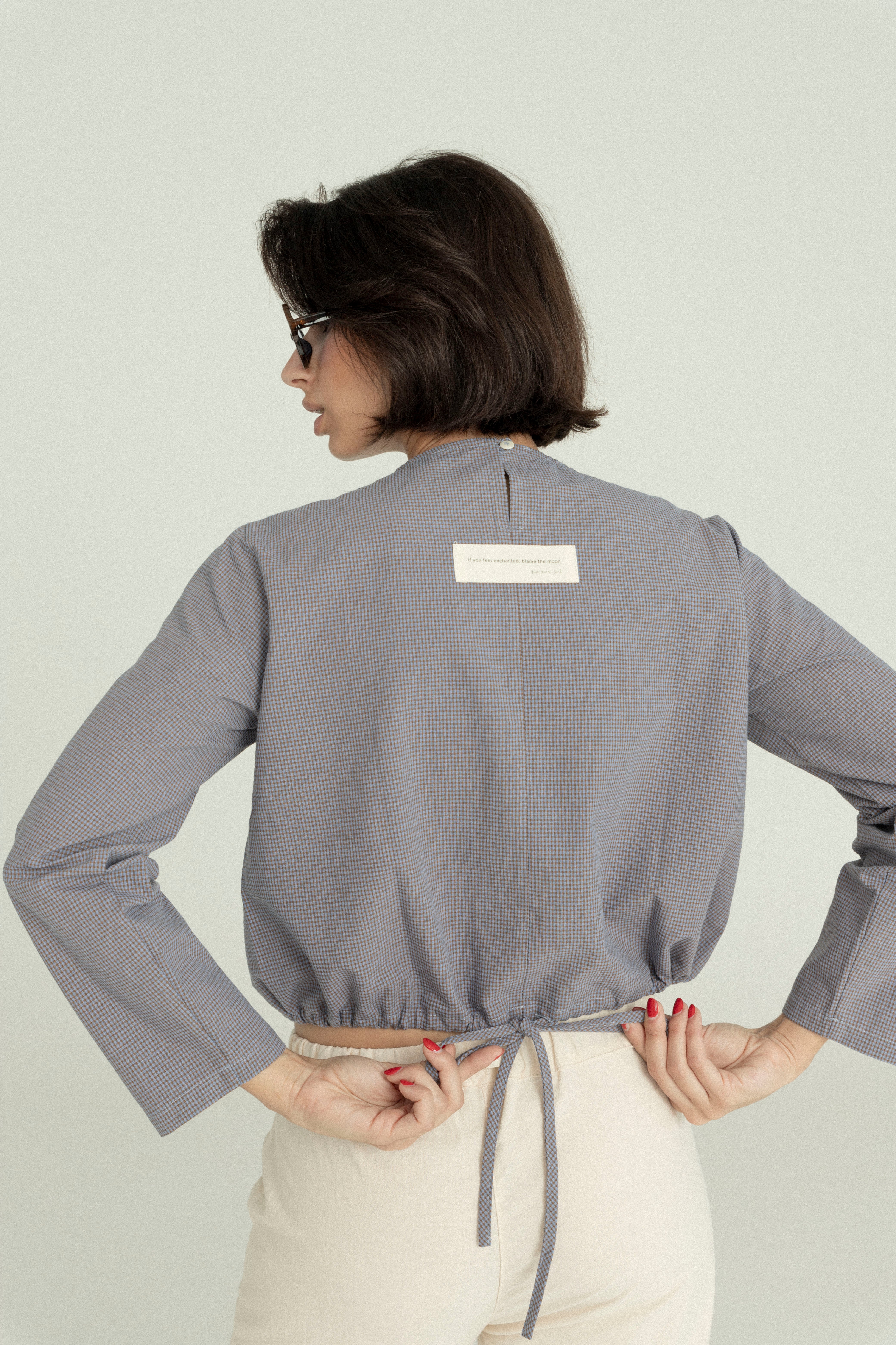 13 h top scrunch
