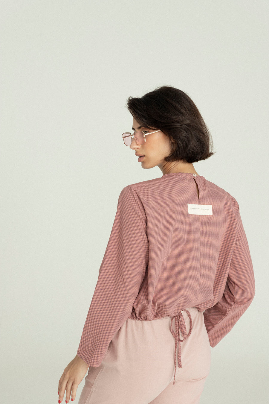 13 h top scrunch
